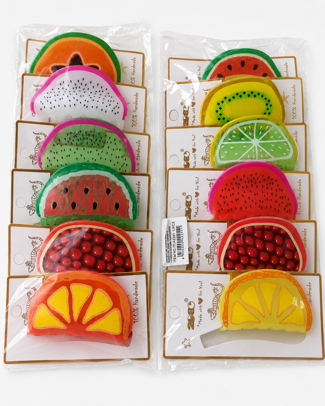 Pinzas frutas