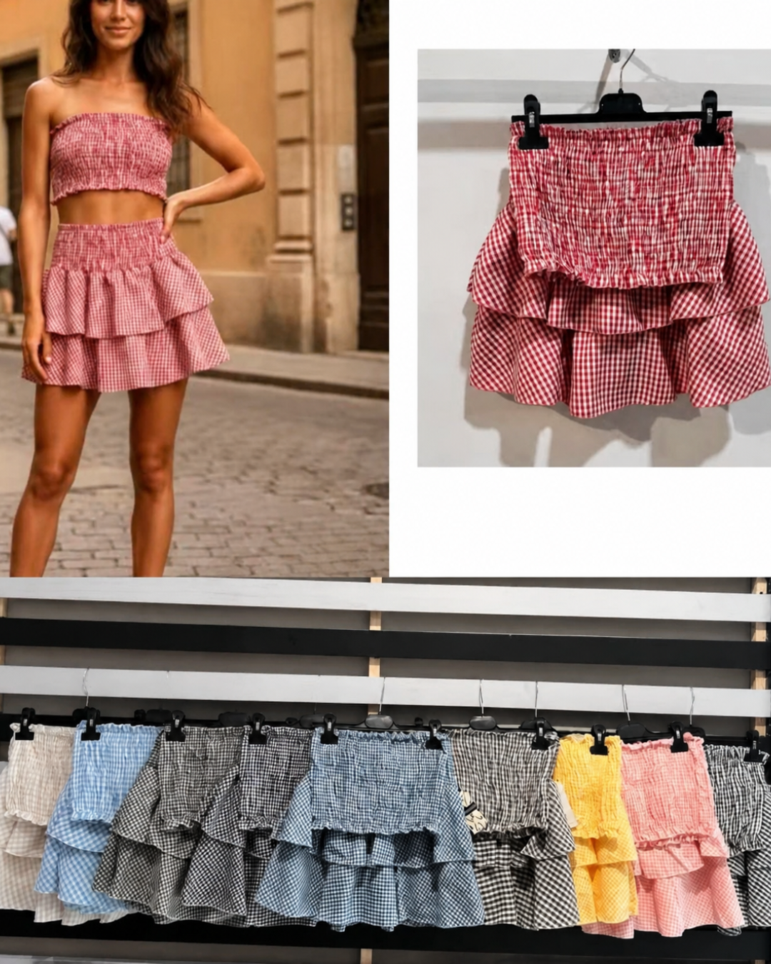 Conjunto Vichy Aura