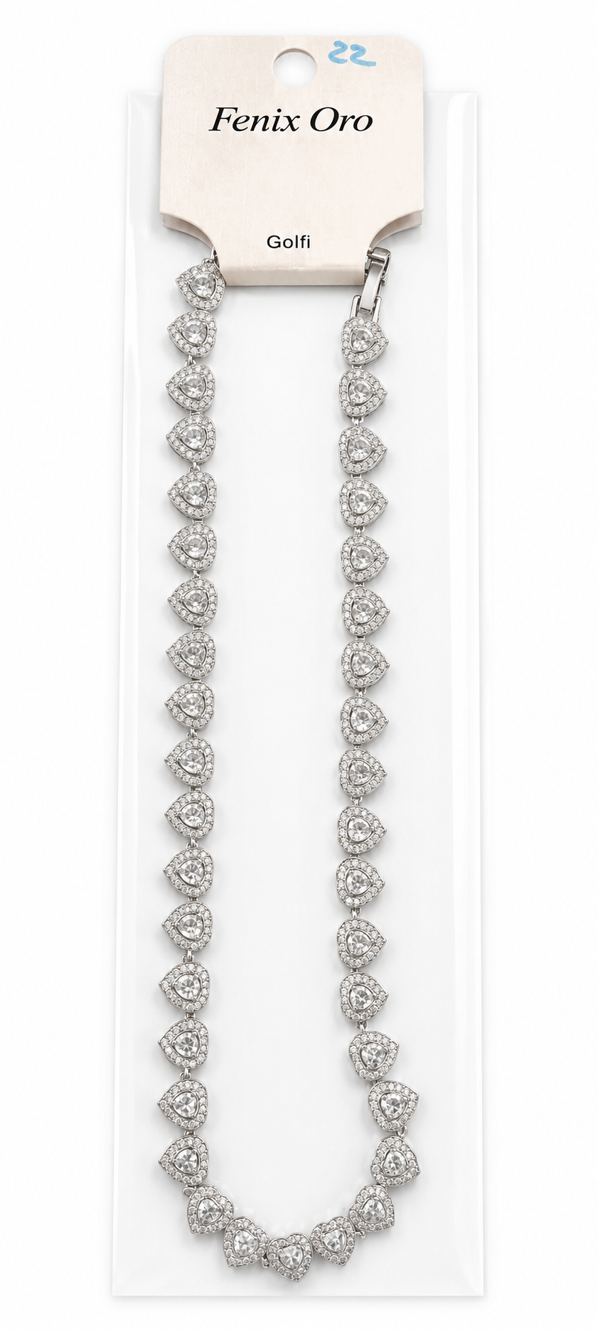 Collar plata corazon