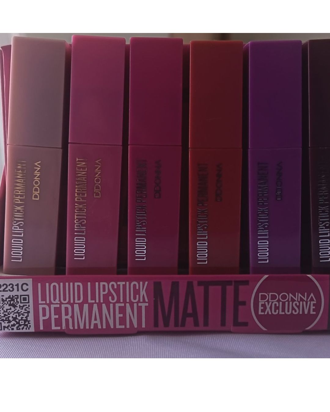 Labial liquido permanente